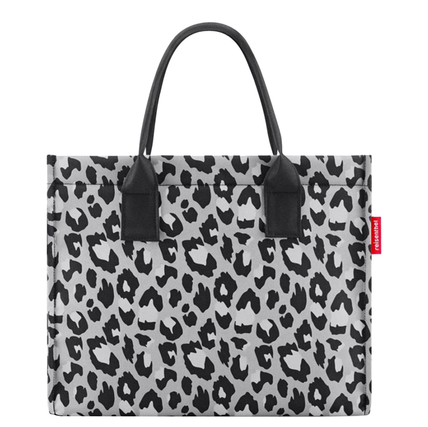 Reisenthel shopper zwart en multicolor