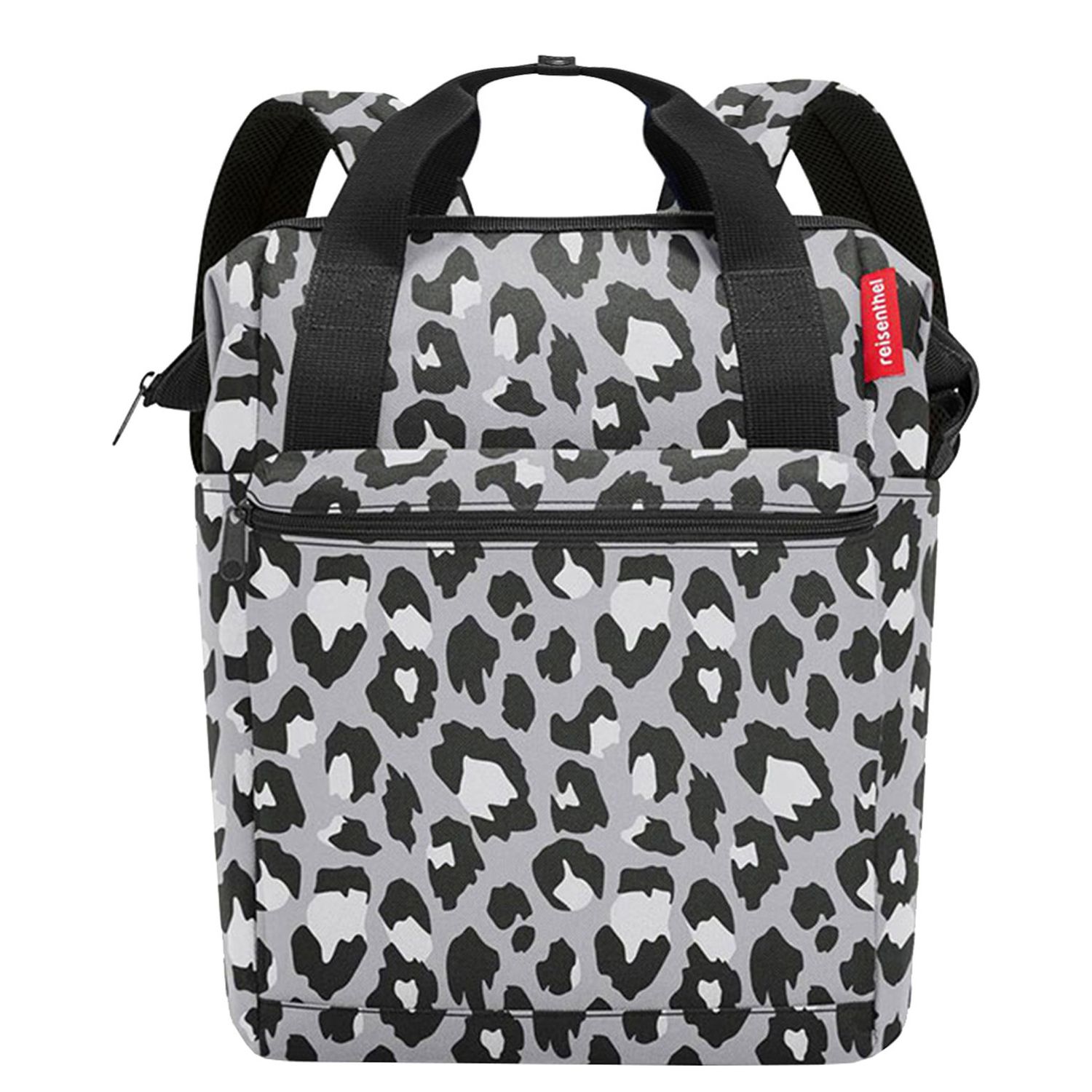 Reisenthel Allrounder rugzak zwart en multicolor