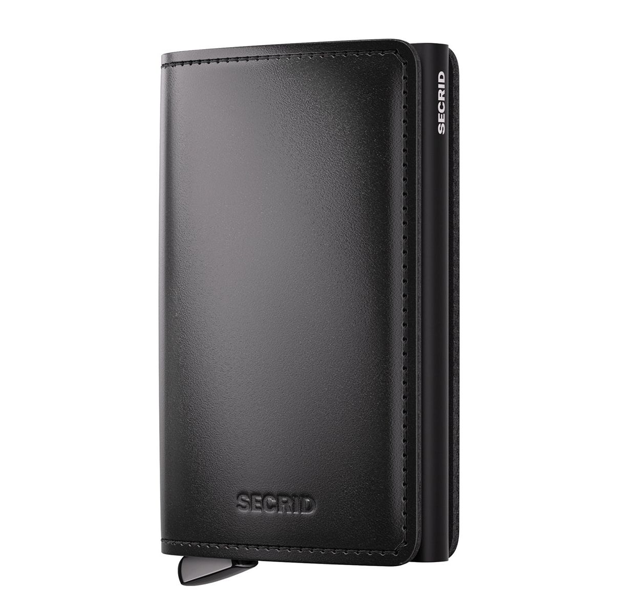 Secrid Slim Wallet portemonnee zwart