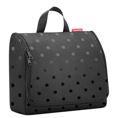 Reisenthel Toiletbag XL glossy dots black