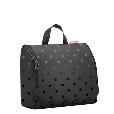 Reisenthel Toiletbag XL glossy dots black