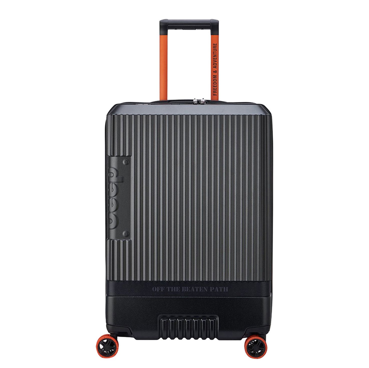 Jeep Trolley Deluxe Medium 69 Expandable antracite hardcase koffer