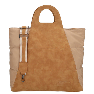 Zebra Trends Selene Handbag Shoulderbag camel
