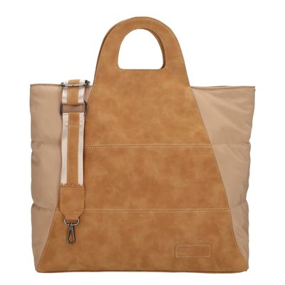 Zebra Trends Selene Handbag Shoulderbag camel