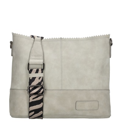 Zebra Trends Natural Bag Kartel Shoulderbag Merel midgrey