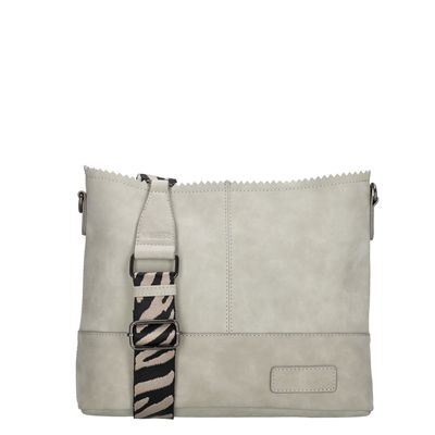 Zebra Trends Natural Bag Kartel Shoulderbag Merel midgrey