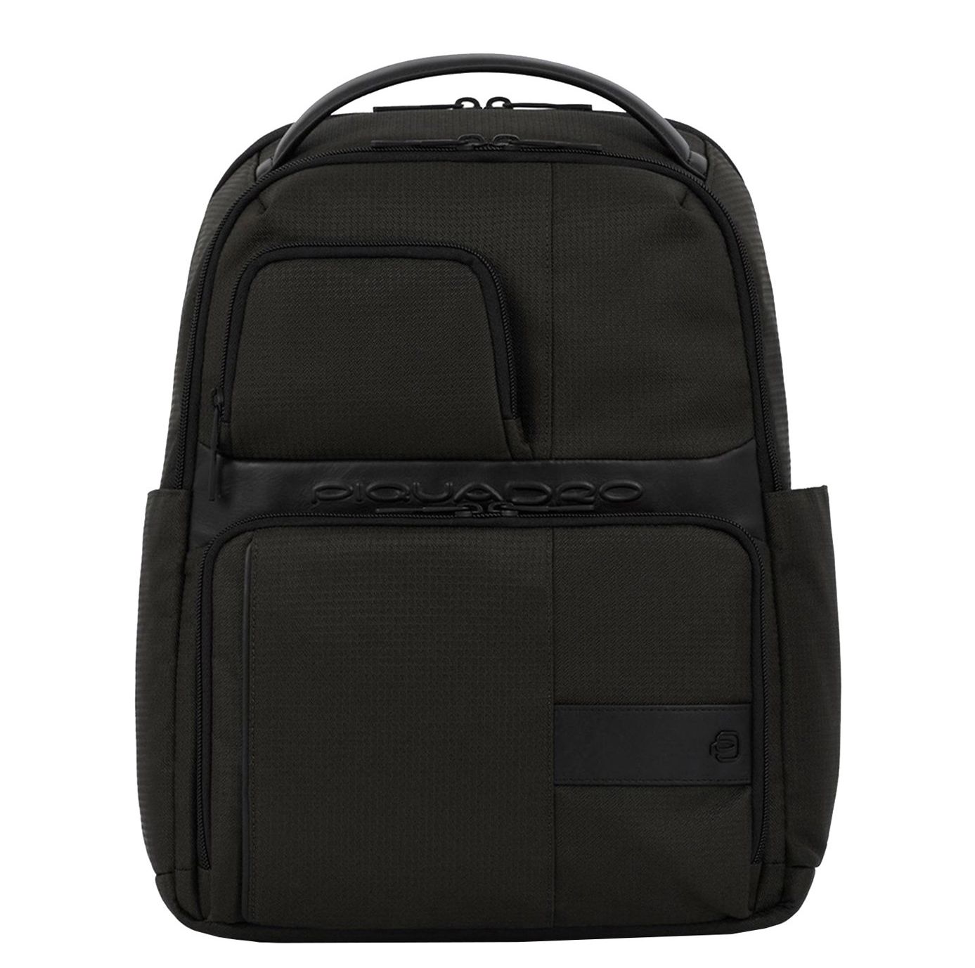 Piquadro Laptop Rugzakken zwart