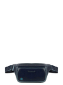 Piquadro Blue Square Bum Bag night blue