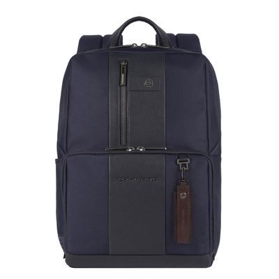 Piquadro Brief 2 Laptop Backpack 14" dark blue