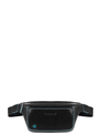 Piquadro Blue Square Bum Bag iPad Mini black