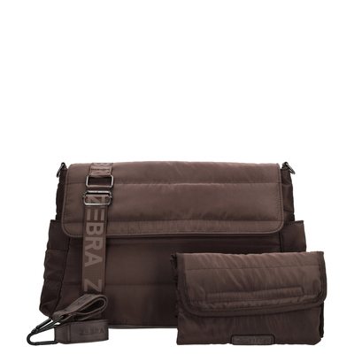 Zebra Trends Elske Diaperbag dark brown
