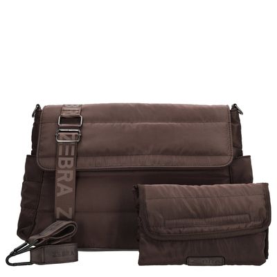 Zebra Trends Elske Diaperbag dark brown