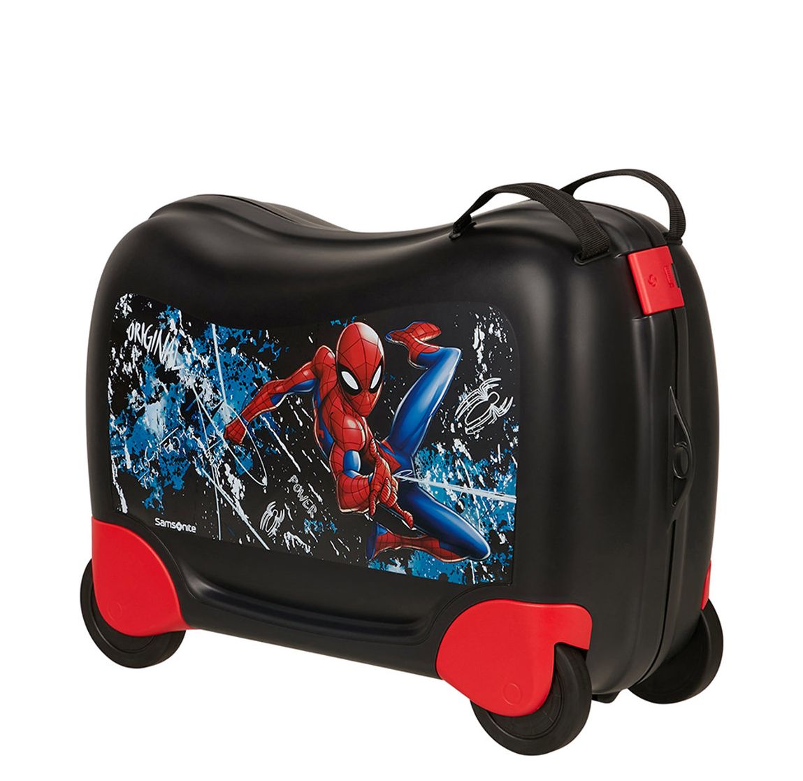 Samsonite Dream2Go Disney Ride-On Suitcase Marvel spiderman mystery