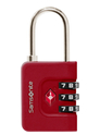 Samsonite TA Revolution Combilock 3 Dial TSA red