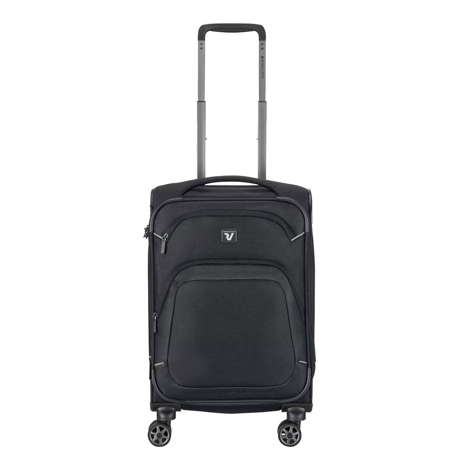 Roncato Gateway 4 Wheel Cabin Trolley Expandable black handbagage koffer