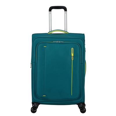 American Tourister Cloudrider Spinner M Expandable TSA misty teal