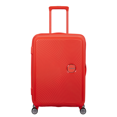 American Tourister Soundbox Spinner 67/24 TSA Expandable neon orange