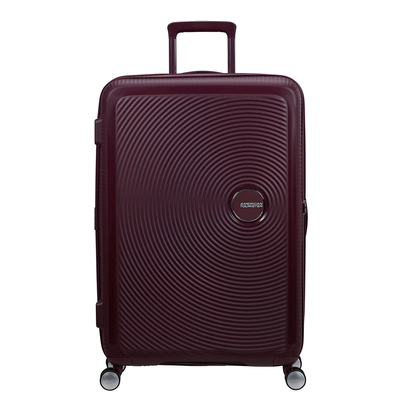 American Tourister Soundbox Spinner 77/28 TSA Expandable wild cherry