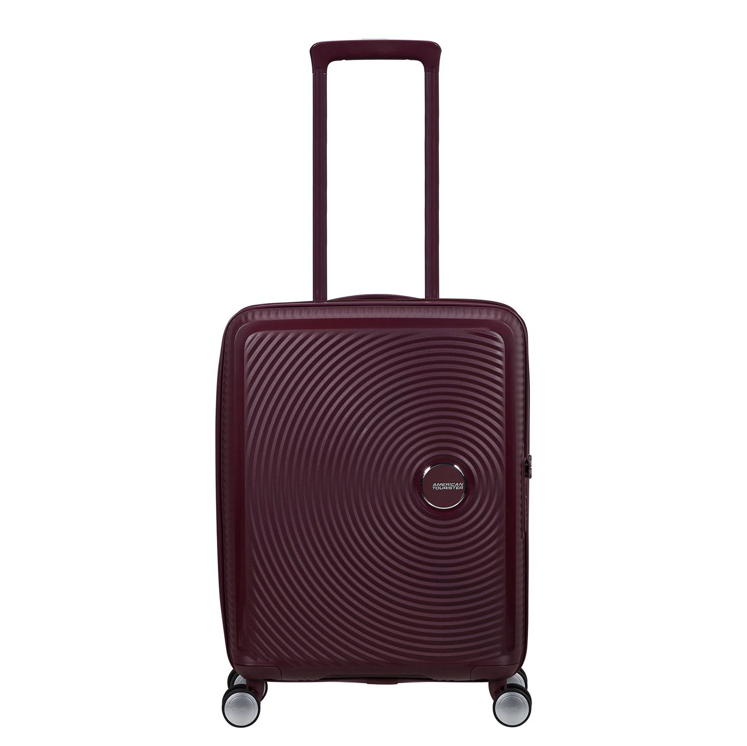 American Tourister Soundbox Spinners paars