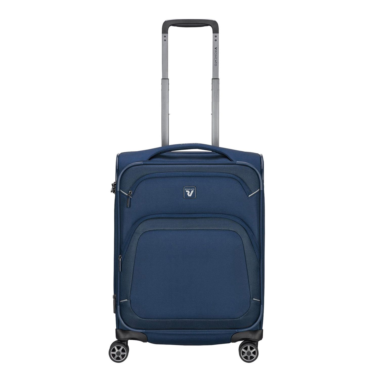 Roncato Gateway 4 Wheel Cabin Trolley Expandable blue handbagage koffer