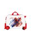 Disney Spiderman Rolling Suitcase 4 Wheels white