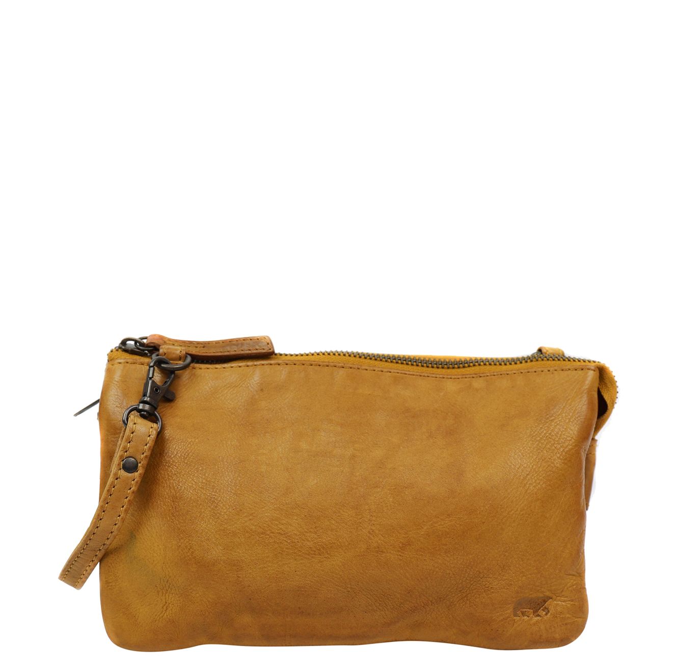 Bear Design Cow Lavato clutch geel