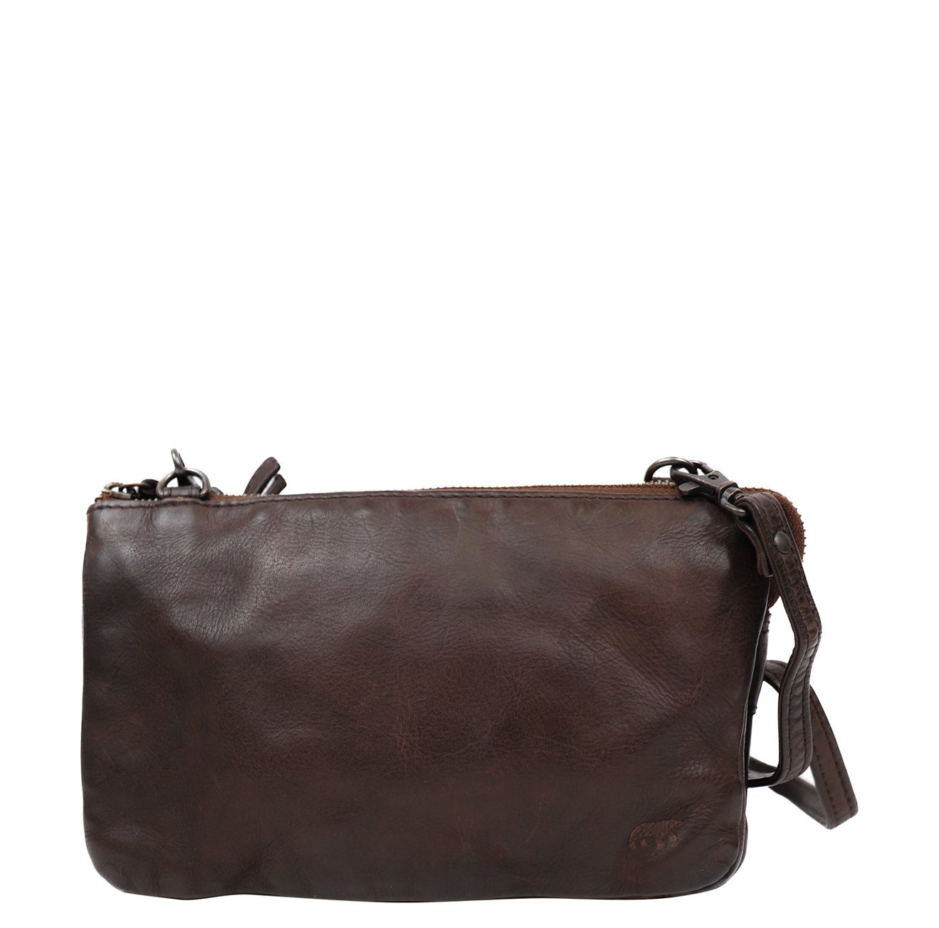 Bear Design Cow Lavato clutch bruin