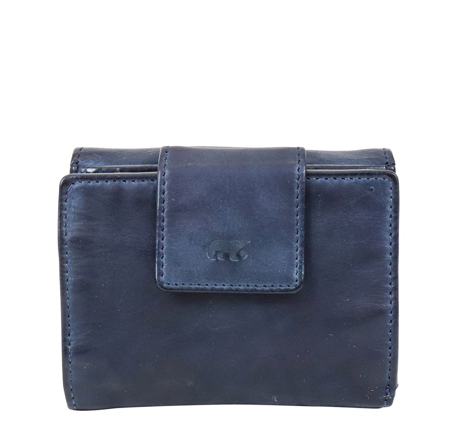 Bear Design Cow Lavato portemonnee blauw