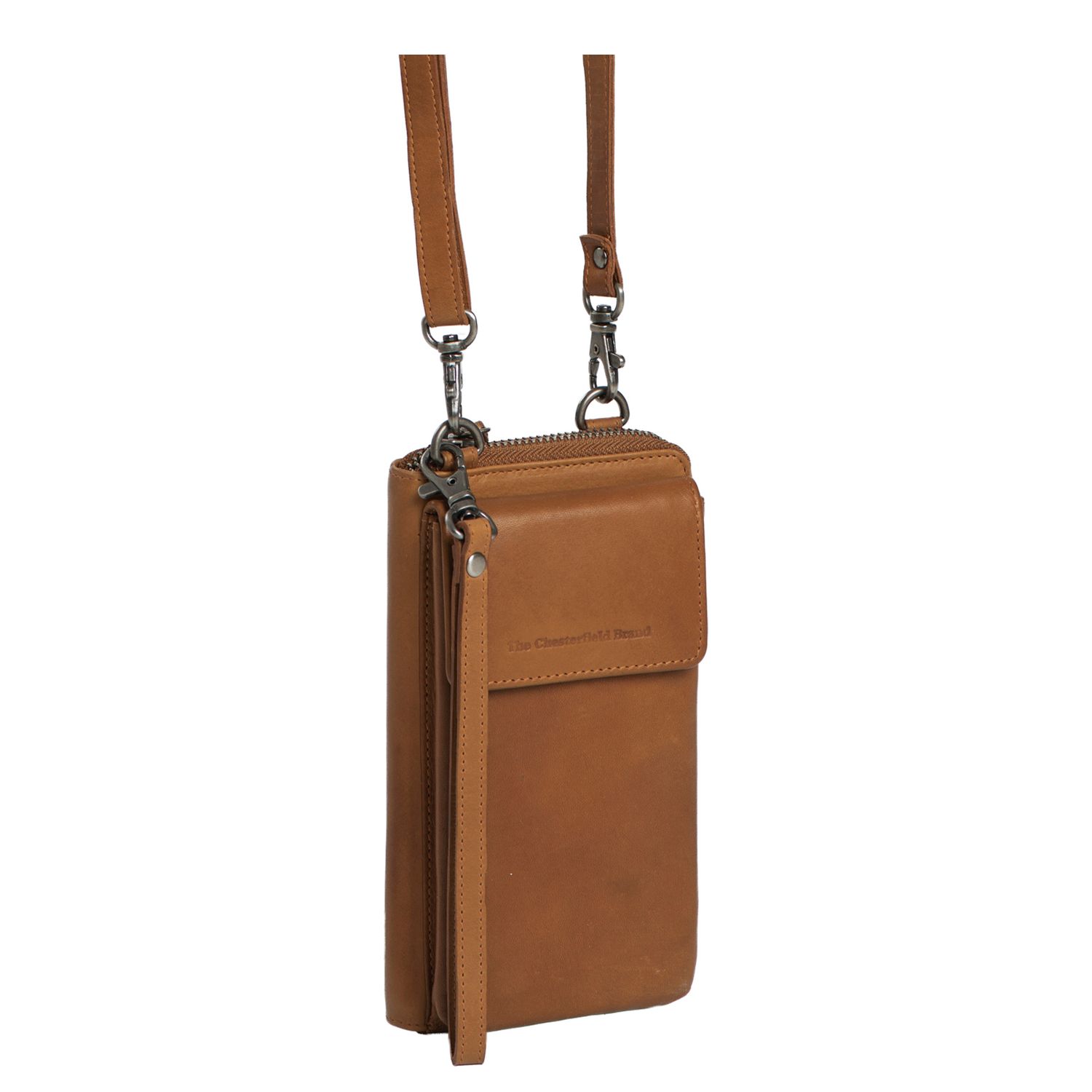 The Chesterfield Brand schoudertas bruin