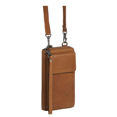 The Chesterfield Brand Malaga Shoulderbag Mobiel cognac
