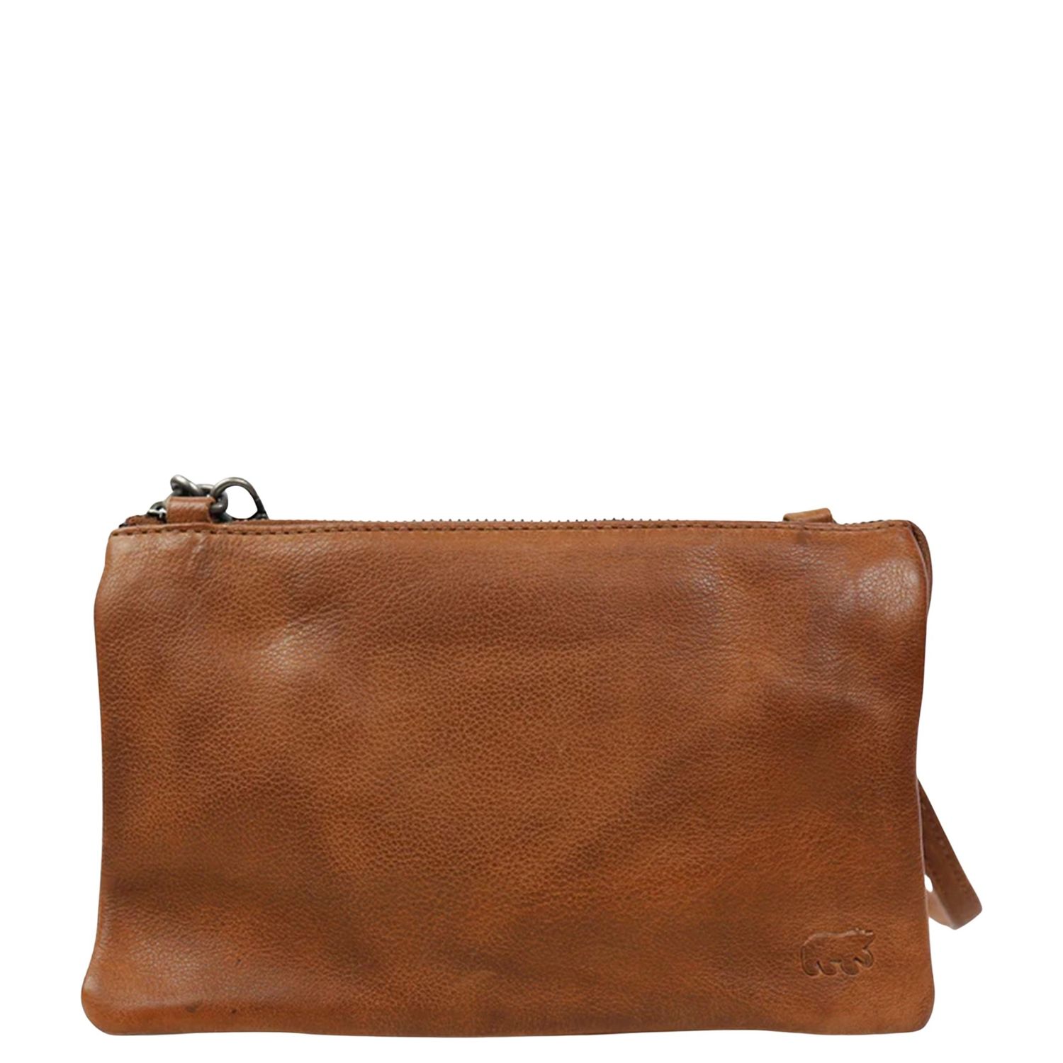 Bear Design Callisto Pelle clutch bruin