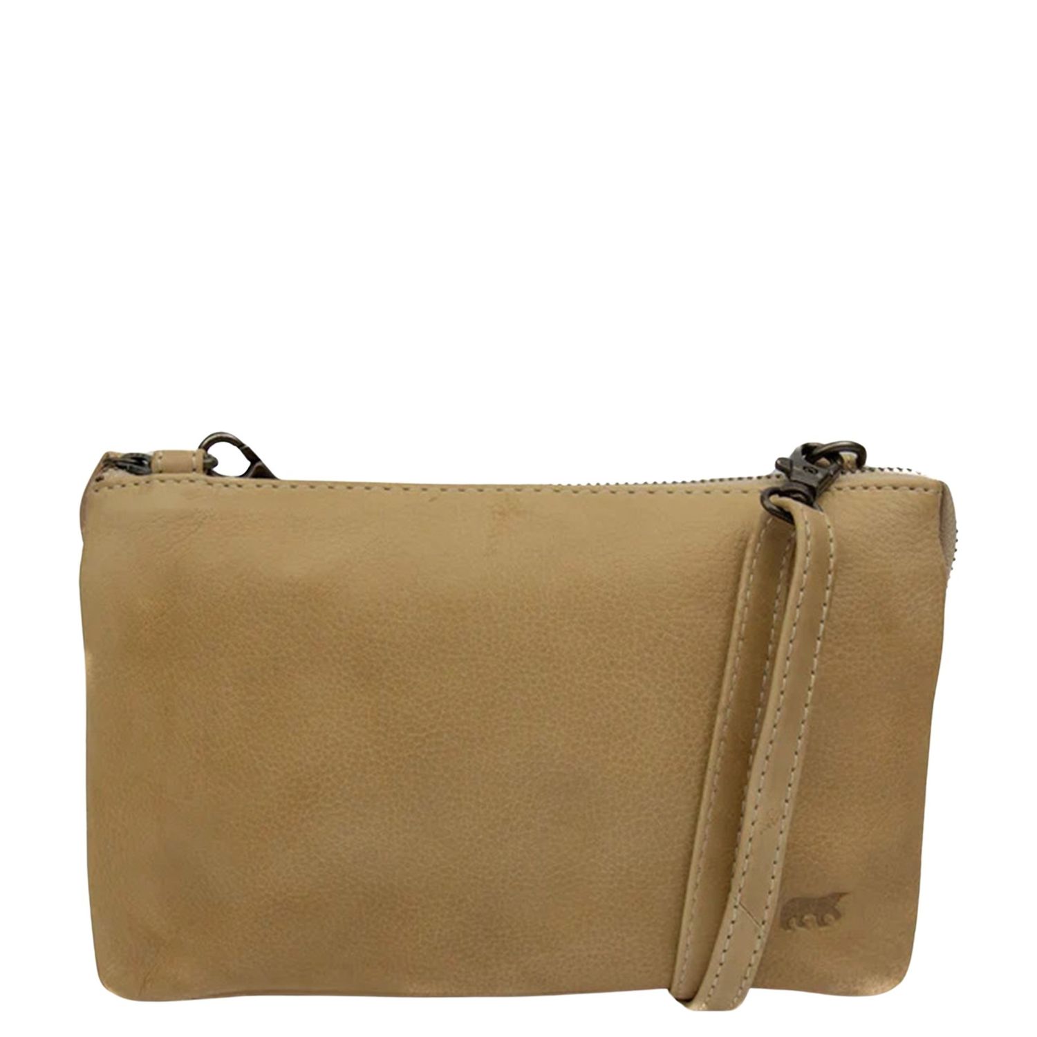 Bear Design clutch beige