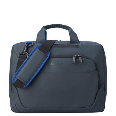 Delsey Parvis Plus 2 Compartment Laptop Satchel L 15.6" gris