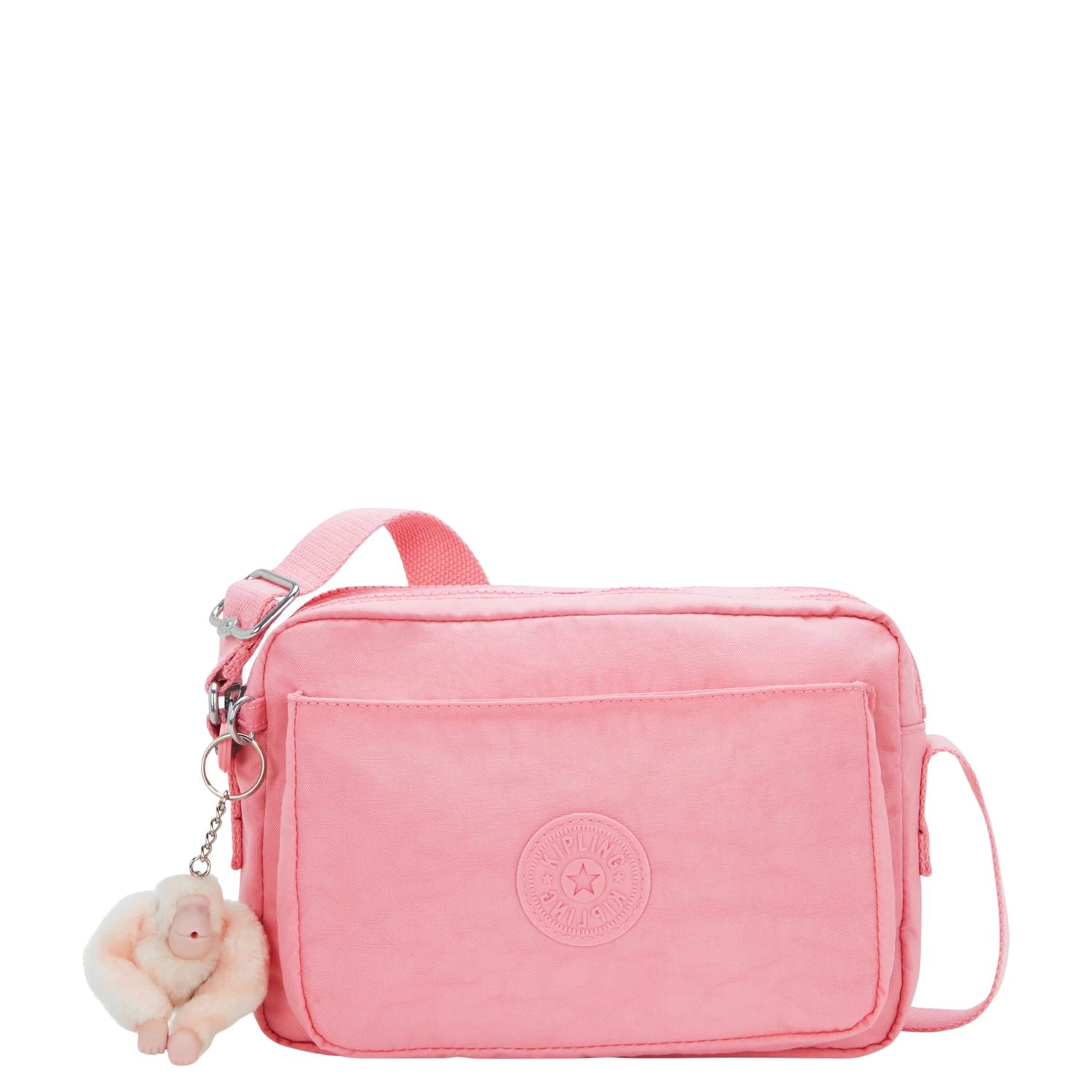 Kipling Abanu crossbodytas roze