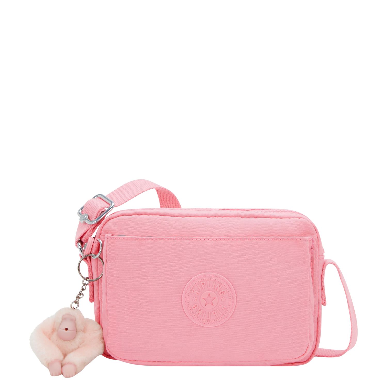 Kipling Abanu crossbodytas roze