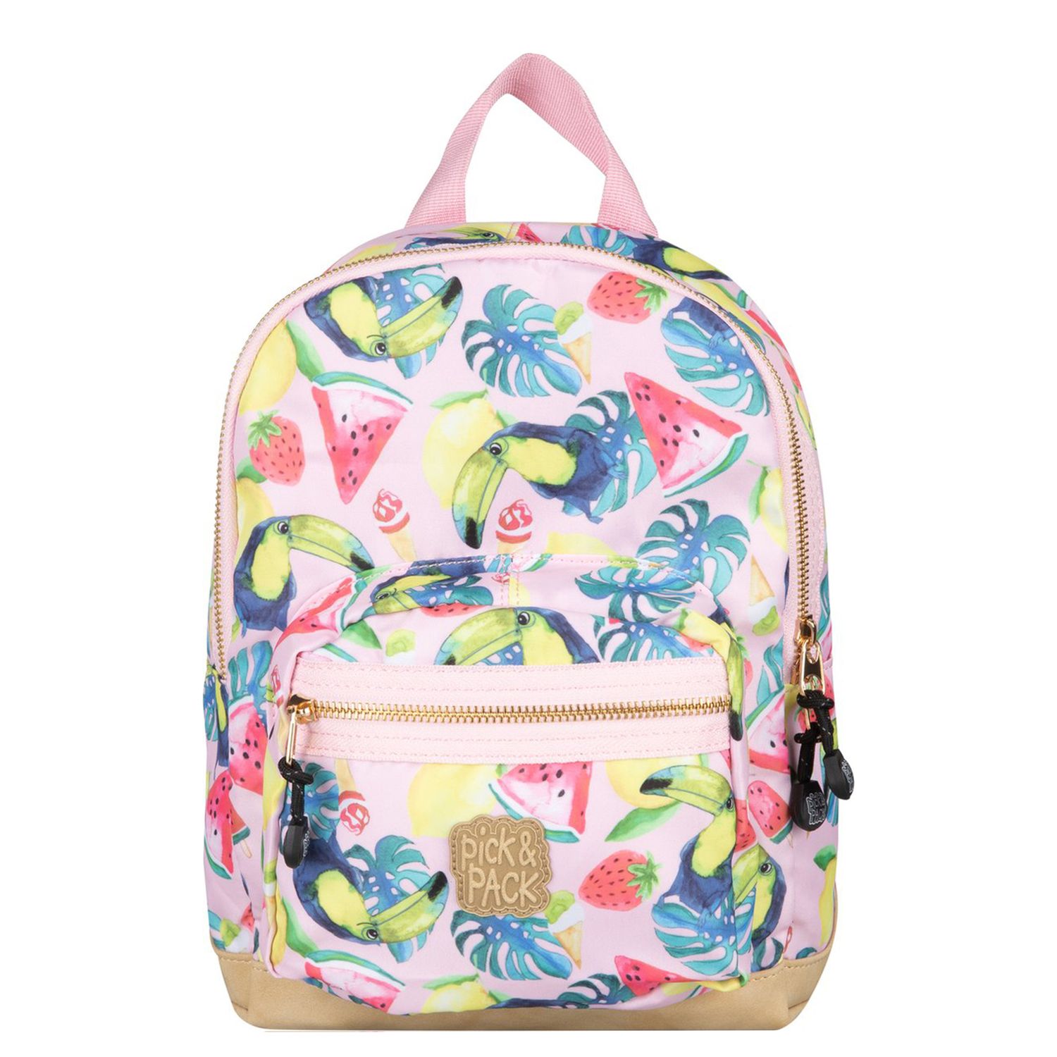 Pick & Pack rugzak roze en multicolor
