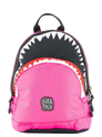 Pick & Pack Shark Shape Backpack S fuchsia
