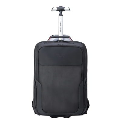 Delsey Parvis Plus Cabin Trolley Backpack 17.3" black