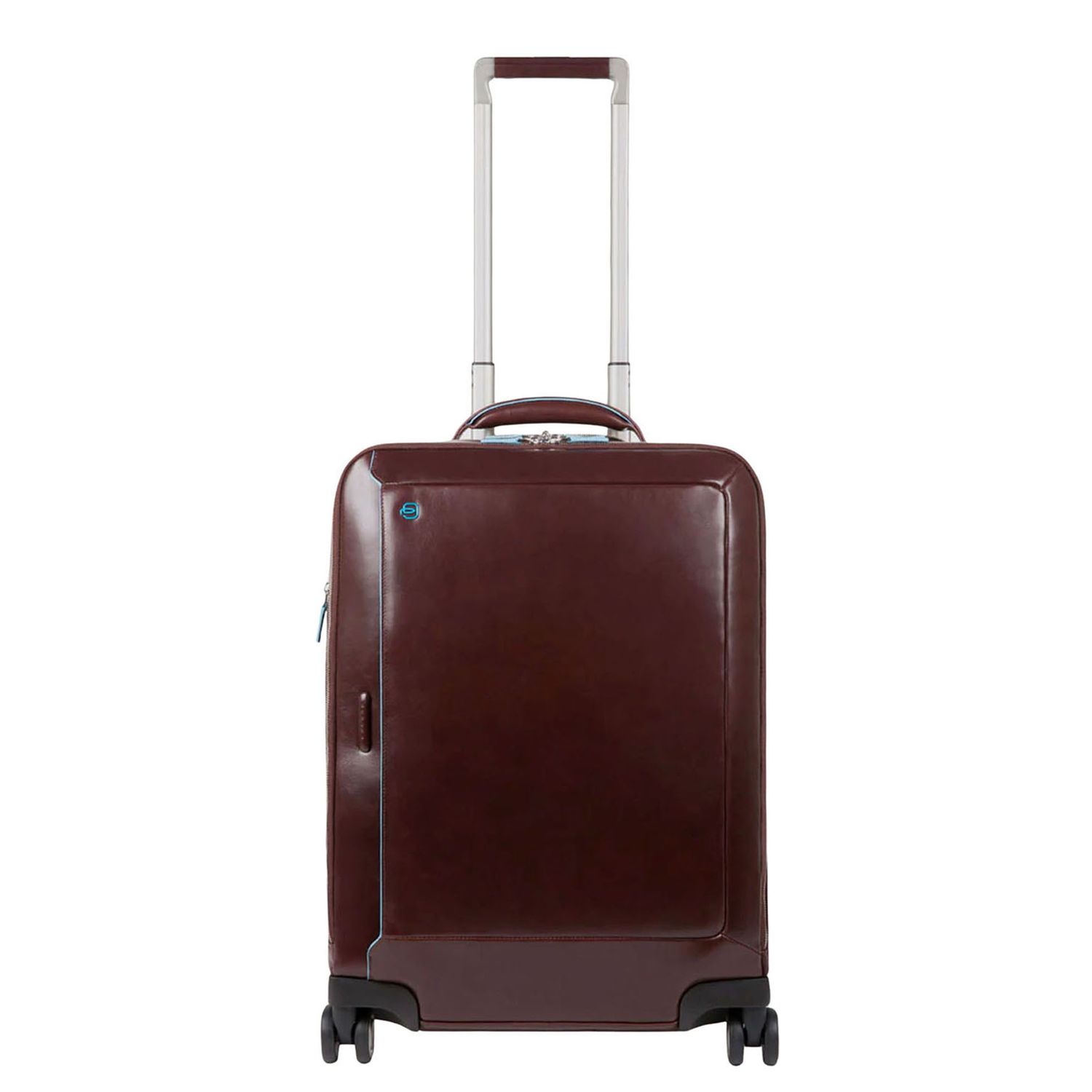 Piquadro Blue Square Trolleys blauw en oranje