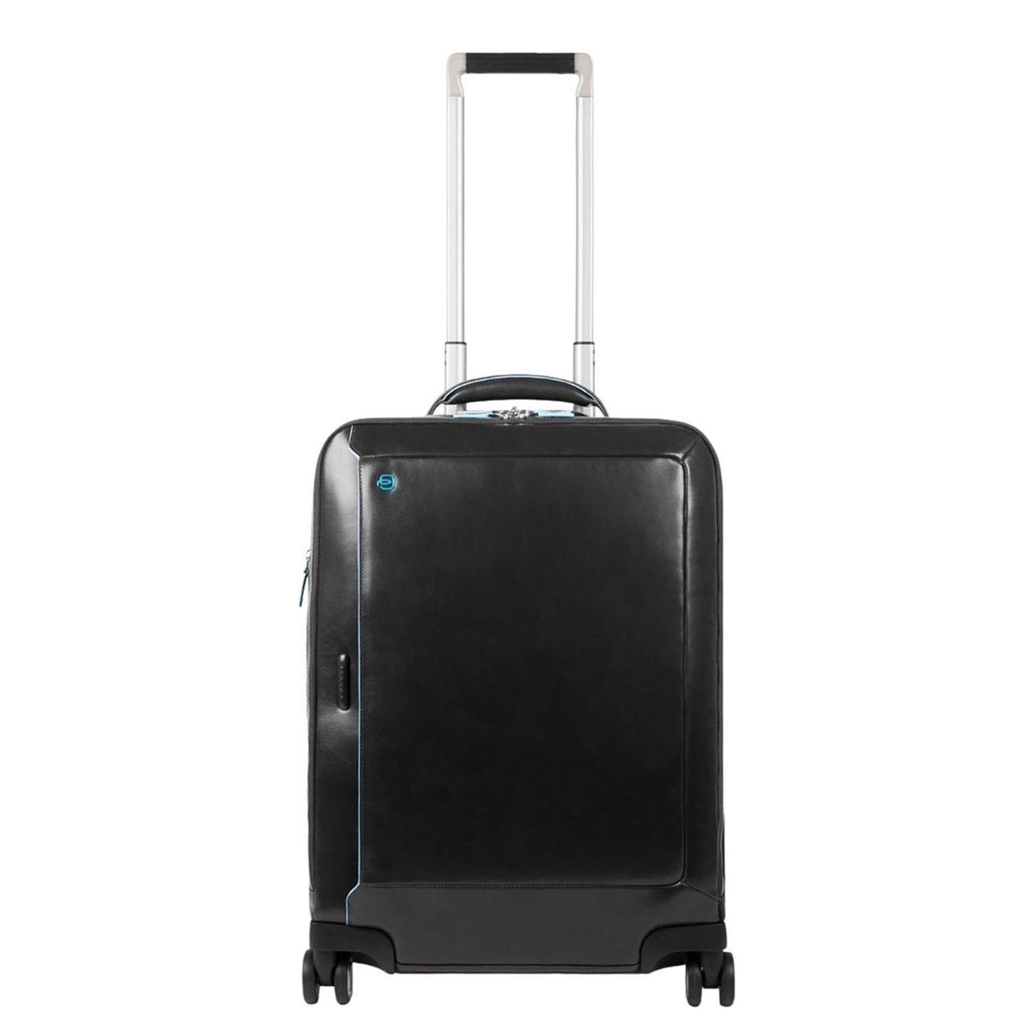 Piquadro Blue Square Trolleys zwart en blauw