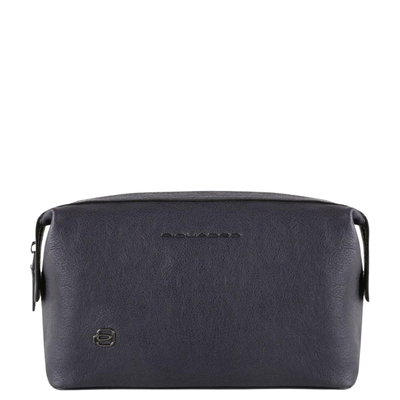 Piquadro Black Square Toiletry Bag night blue