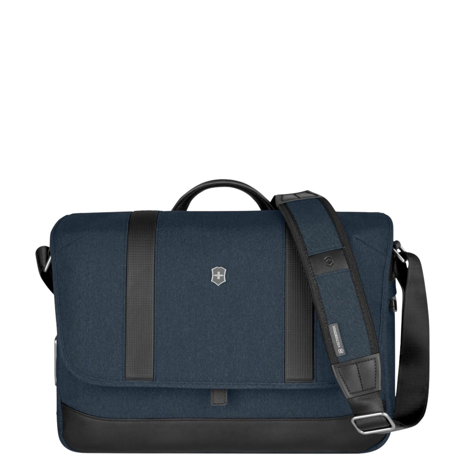 Victorinox messenger bag zwart en blauw