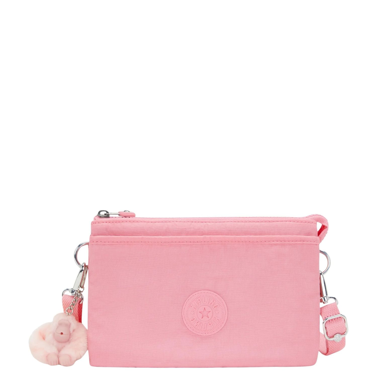 Kipling Riri crossbodytas roze
