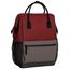 Daniel Ray Swan Hill Backpack bordeaux-taupe-green