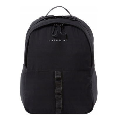Lyle & Scott Ripstop Backpack jet black