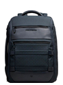 Piquadro W139 Modular Travel Laptop Backpack blue