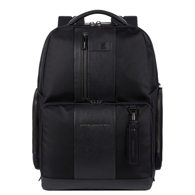 Piquadro Brief 2 Fast-check Laptop Backpack 15.6" black