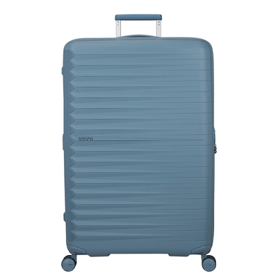 American Tourister Fastforward Spinner 83/31 TSA Expandable steel blue