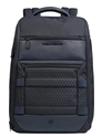Piquadro W139 Modular Travel Laptop Backpack blue