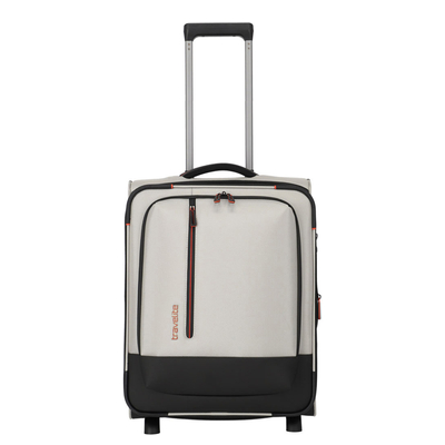 Travelite Crosslite 5.0 2 Wheel Trolley S Expandable white sand